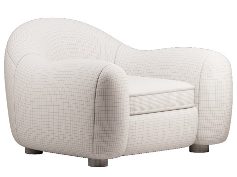 Jean Royere by Phillips Model 3D