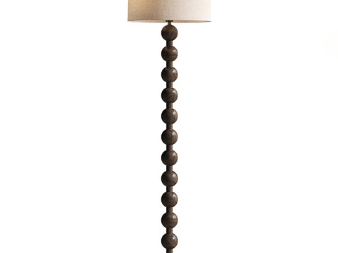 Hugo Barbell Floor Lamp Modello 3D