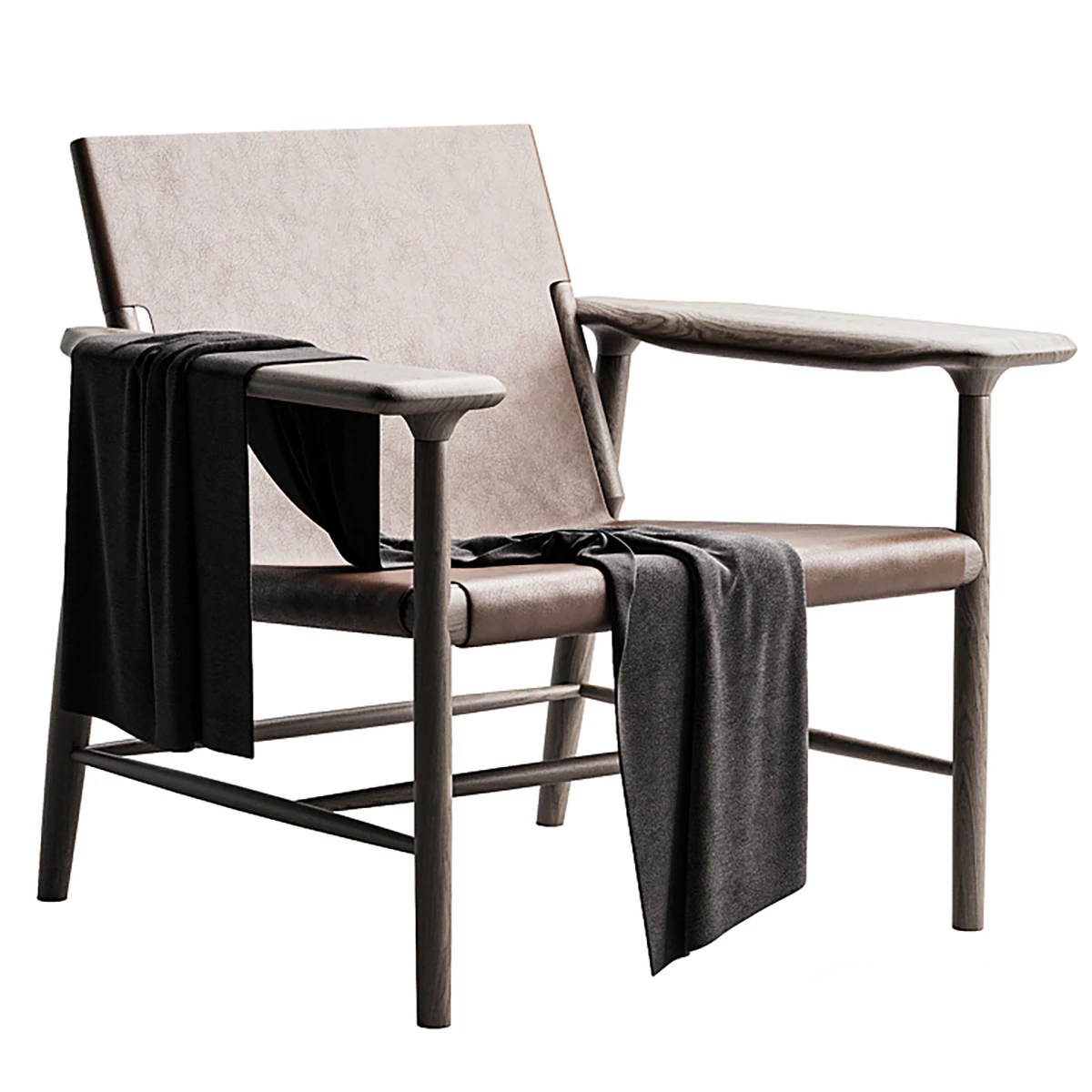 De Padova - Sunset - Armchair 3D Model .c4d .max .obj .3ds .fbx .stl .blend
