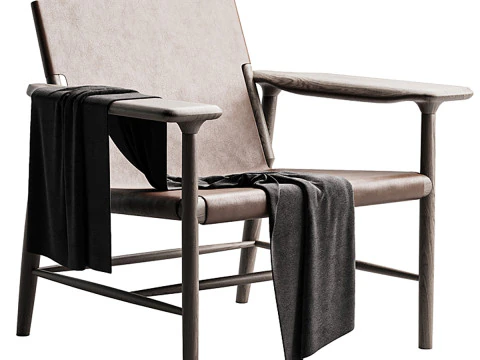 De Padova - Matahari terbenam - Kursi berlengan Model 3D