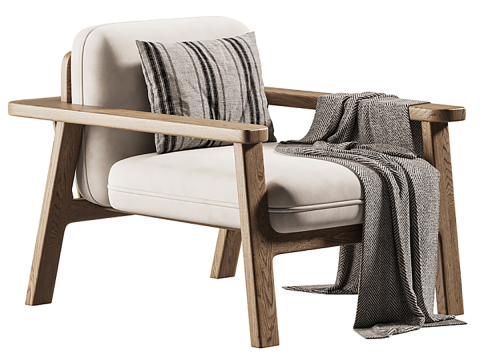 COMB Lounge Chair 3D 模型