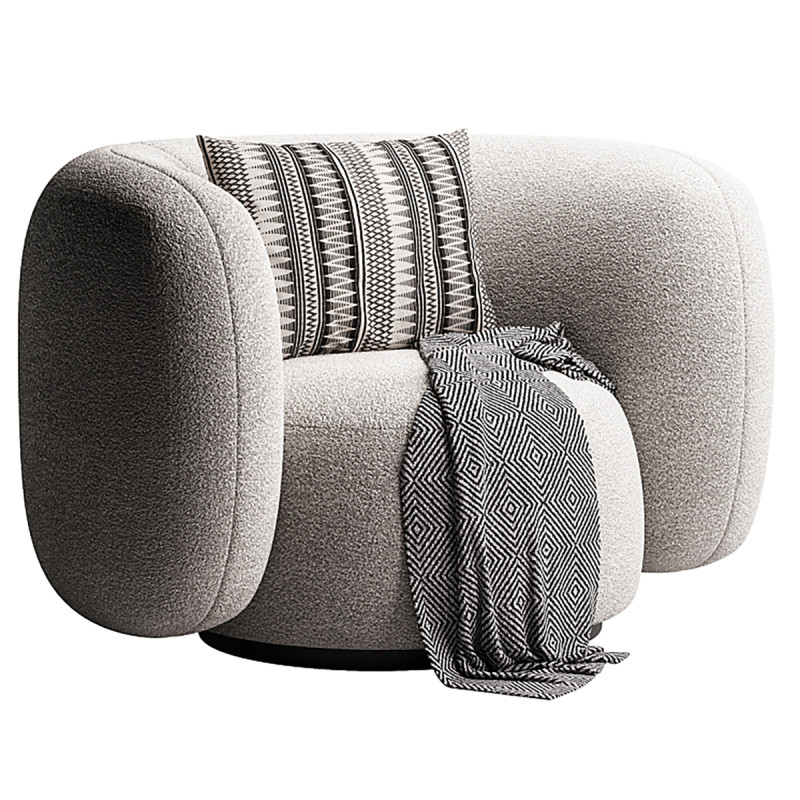 Signe - EOF-1 Armchair 3D 모델 .c4d .max .obj .3ds .fbx .stl .blend
