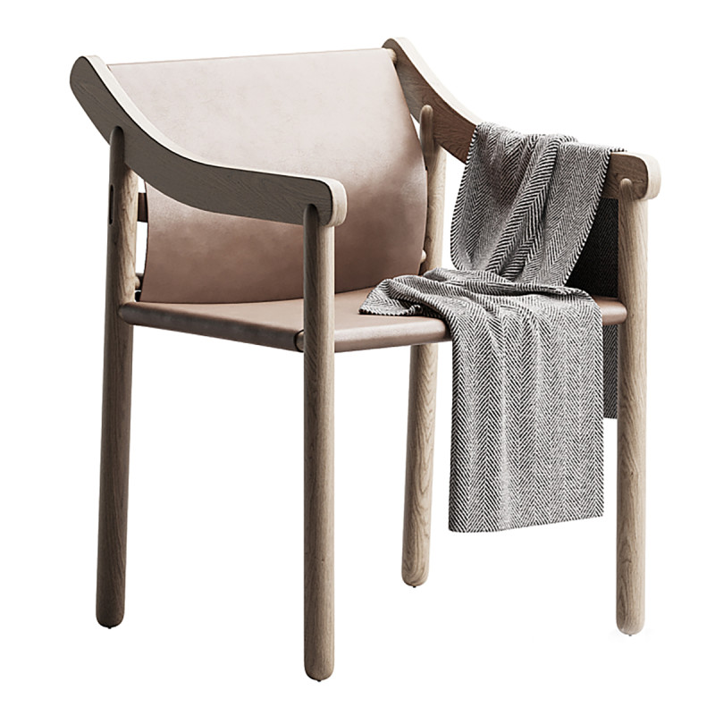 Cassina - 905 Chair by Vico Magistretti Model 3D .c4d .max .obj .3ds .fbx .stl .blend