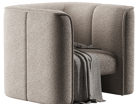 Mila Chair Modello 3D