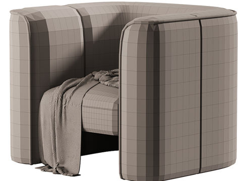 Mila Chair Modello 3D