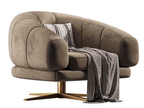 Swivel chair Sunset 3D 모델