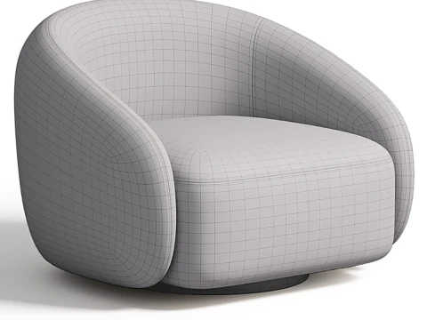 Amore Armchair by Eichholtz 3D Model