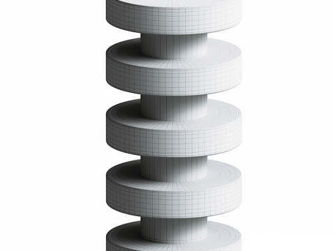 Nelson Side Table 3D Model