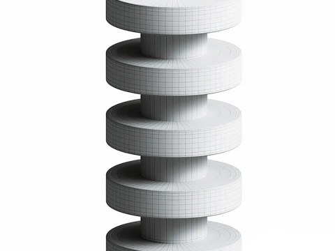 Nelson Side Table 3D Model