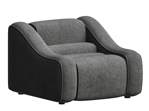 CHAIR CARBONE Modello 3D