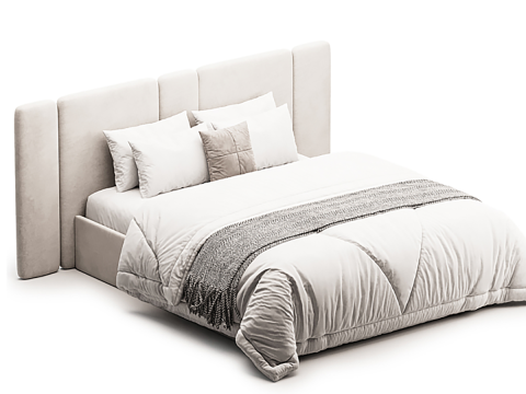 ラヤ ベッド バイ ワン ホーム 3Dモデル