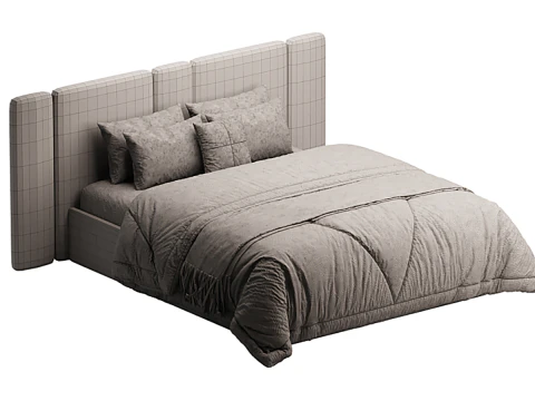 Raya bed by One Home 3D Model