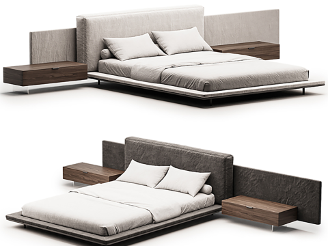 Horizonte Bed 3D Модель