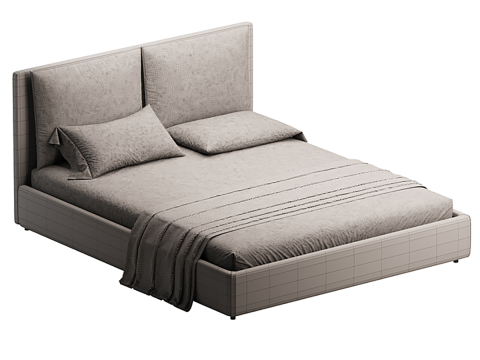 LUIS Bed 3D Model
