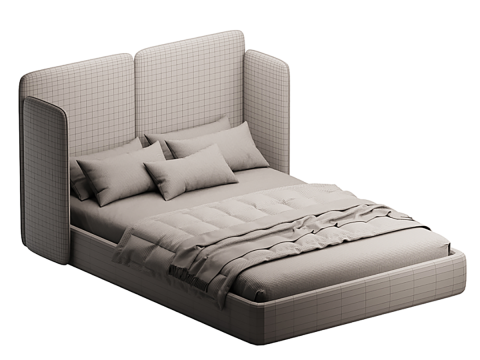 Seviye 05 Yatak 3D Model