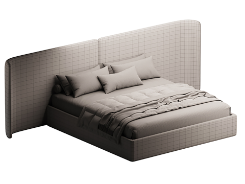Bed Fless 180 3D Model