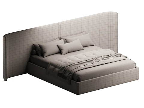 Bed Fless 180 3D Model