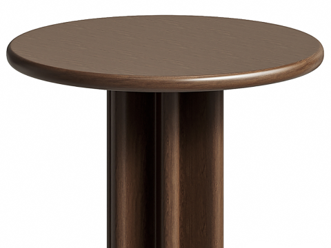 ANDRILL TABLE WALNUT Model 3D