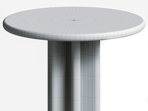 ANDRILL TABLE WALNUT Modelo 3D