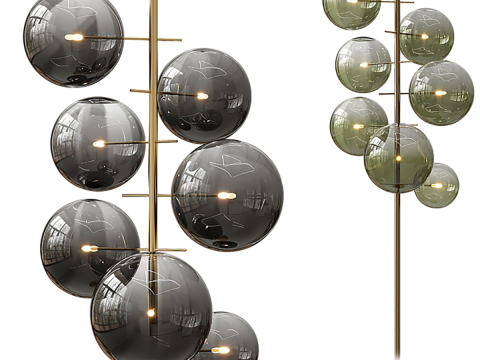 Radice Bolle Stelo 落地灯 3D 模型