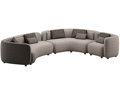 Bezier SOFA Modelo 3D