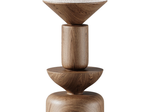 Imara Bar Stool Model 3D