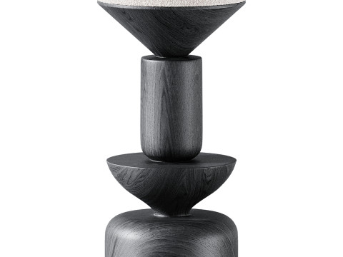 Imara Bar Stool Model 3D