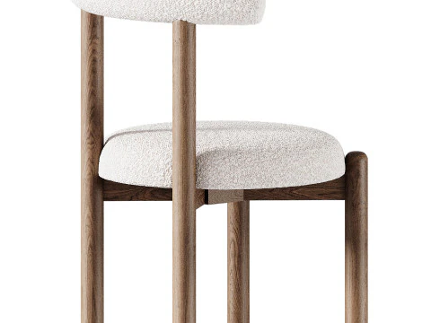 Dame Dining Chair 3D Model