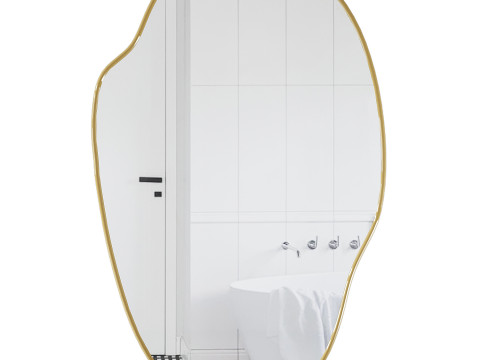 Puddle Mirror Model 3D