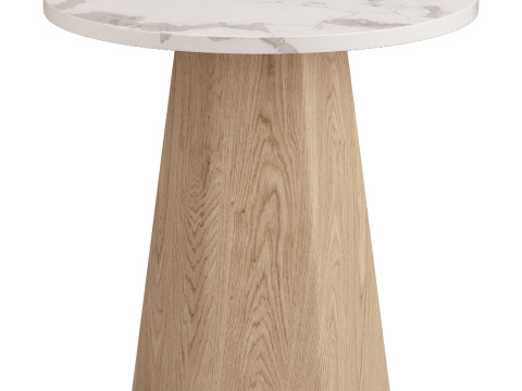 Hendel Round Side Table Model 3D