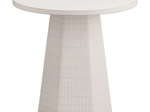 Hendel Round Side Table 3D Model