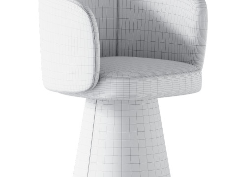 Sedia girevole TORI di skdesign Modello 3D