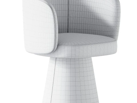 Swivel chair TORI by skdesign 3D Model