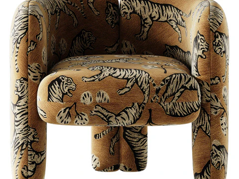 Emma armchair by Giulio Marelli by giuliomarelli 3D Model