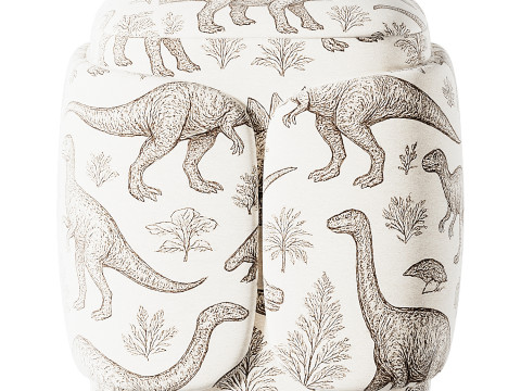 अदृश्य संग्रह द्वारा डॉली स्टूल 3D मॉडल