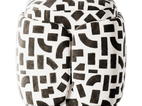 अदृश्य संग्रह द्वारा डॉली स्टूल 3D मॉडल