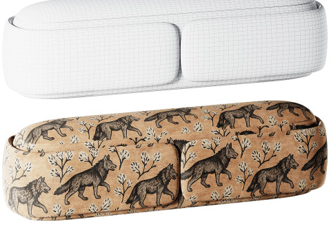 theinvisiblecollection의 돌리 벤치 3D 모델