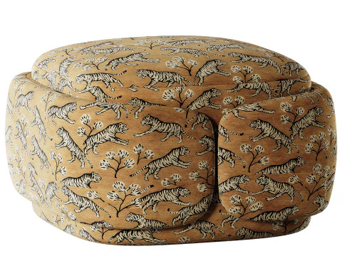 Dolly Ottoman 3D Model