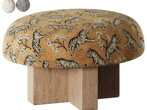 Dashell Ottoman Model 3D