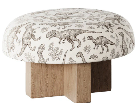 Dashell Ottoman Model 3D