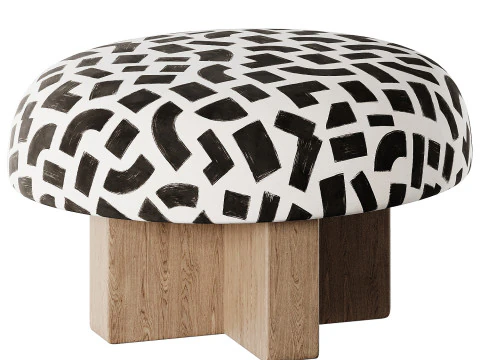 Dashell Ottoman Model 3D