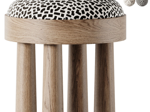 Armel Hocker 3D Modell