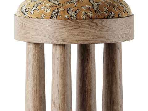 Armel Hocker 3D Modell