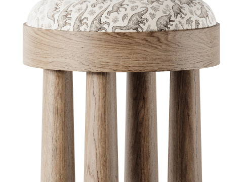 Armel Hocker 3D Modell