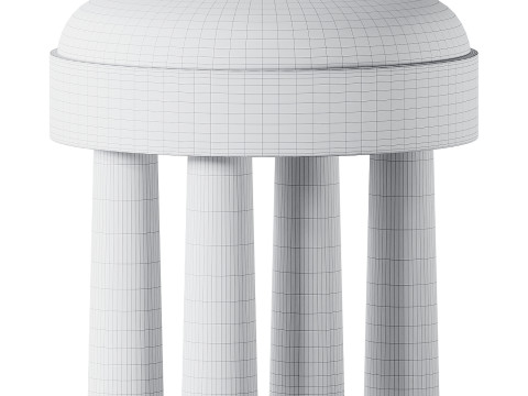 Armel Hocker 3D Modell