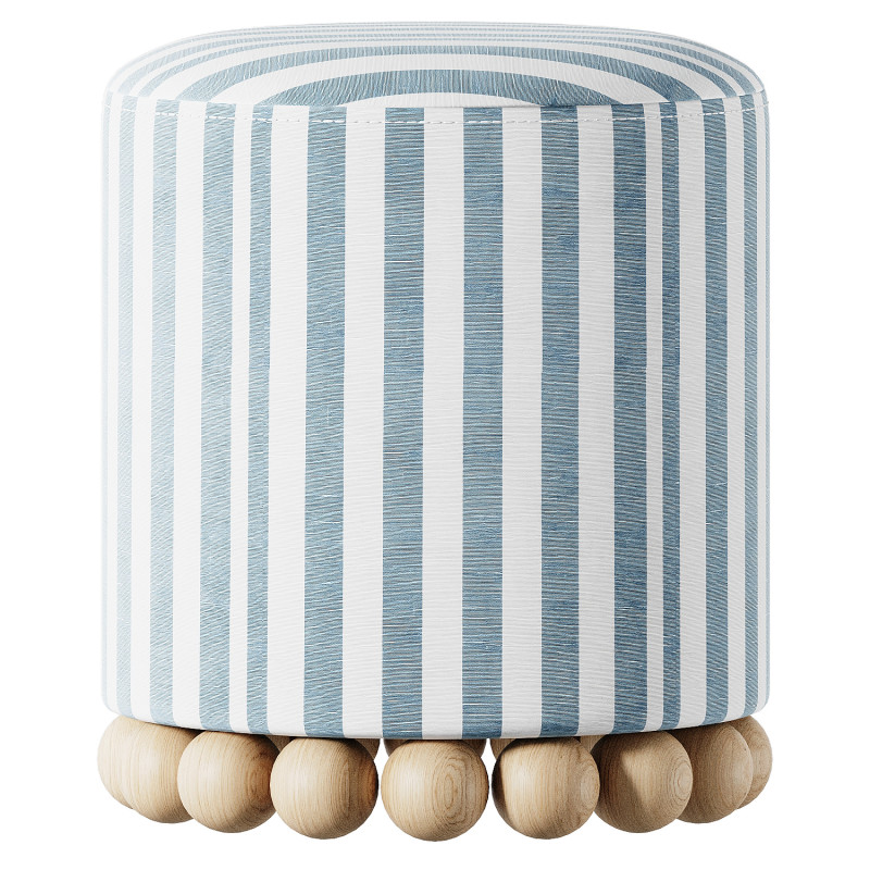 मेडोब्लू द्वारा स्टेला ओटोमन 3D मॉडल .c4d .max .obj .3ds .fbx .stl .blend 