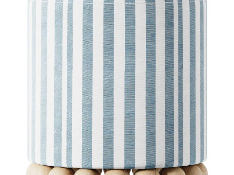 Stella Ottoman marki Meadowblu Model 3D