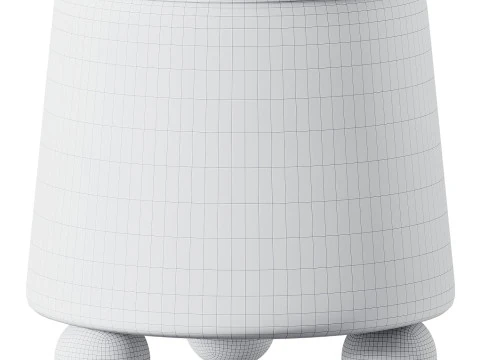 Everly Stool by meadowblu 3D Model