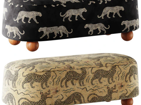 Selamanya Ottoman Model 3D