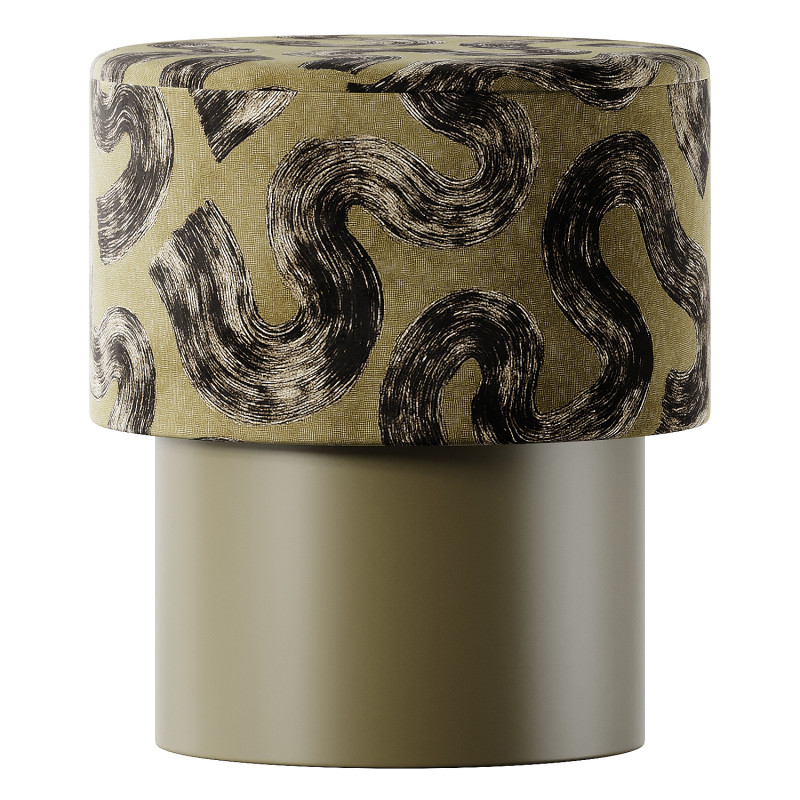 Pouf Linz di Ana Roque Interiors Modello 3D .c4d .max .obj .3ds .fbx .stl .blend